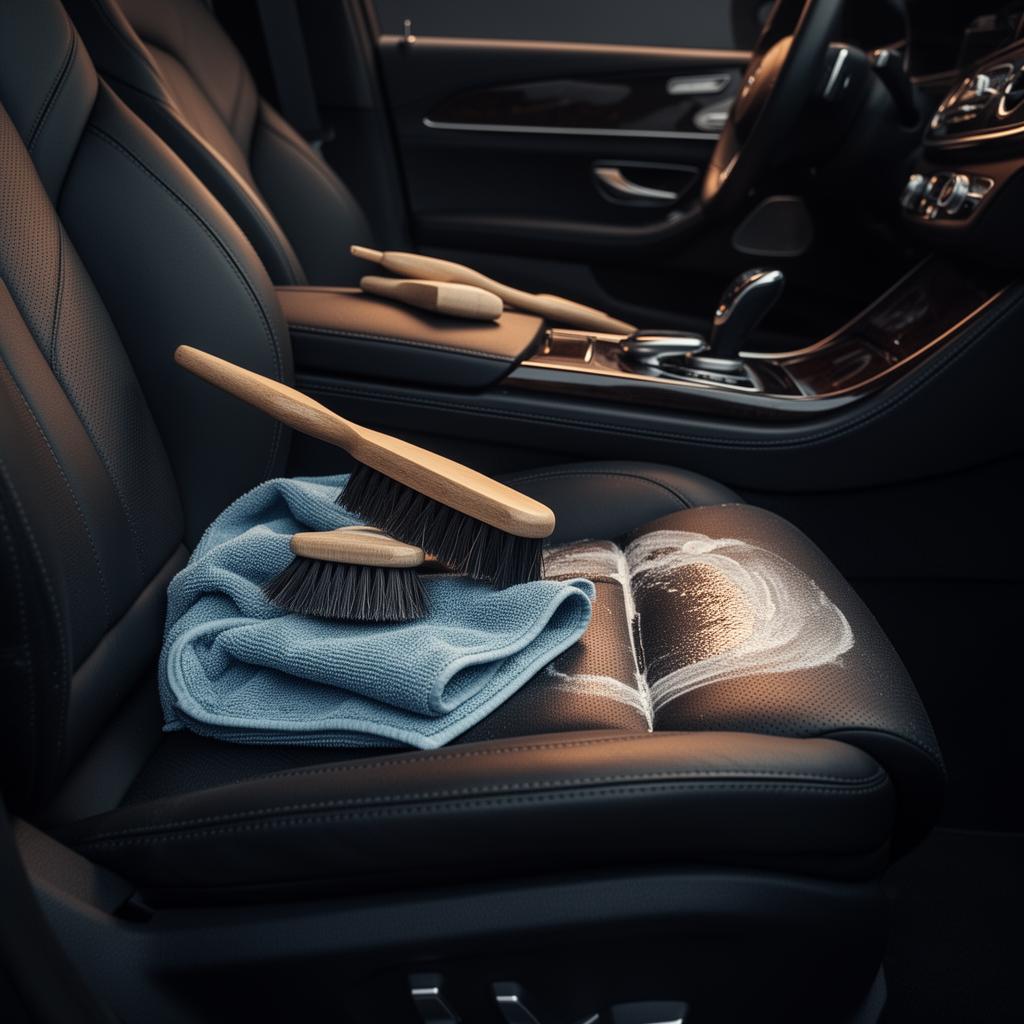 Professional interior car detailing